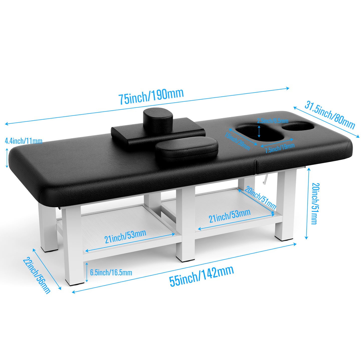 80 Inches Wide - High Quality Furniture Beauty Salon Beauty Bed Modern Massage Bed