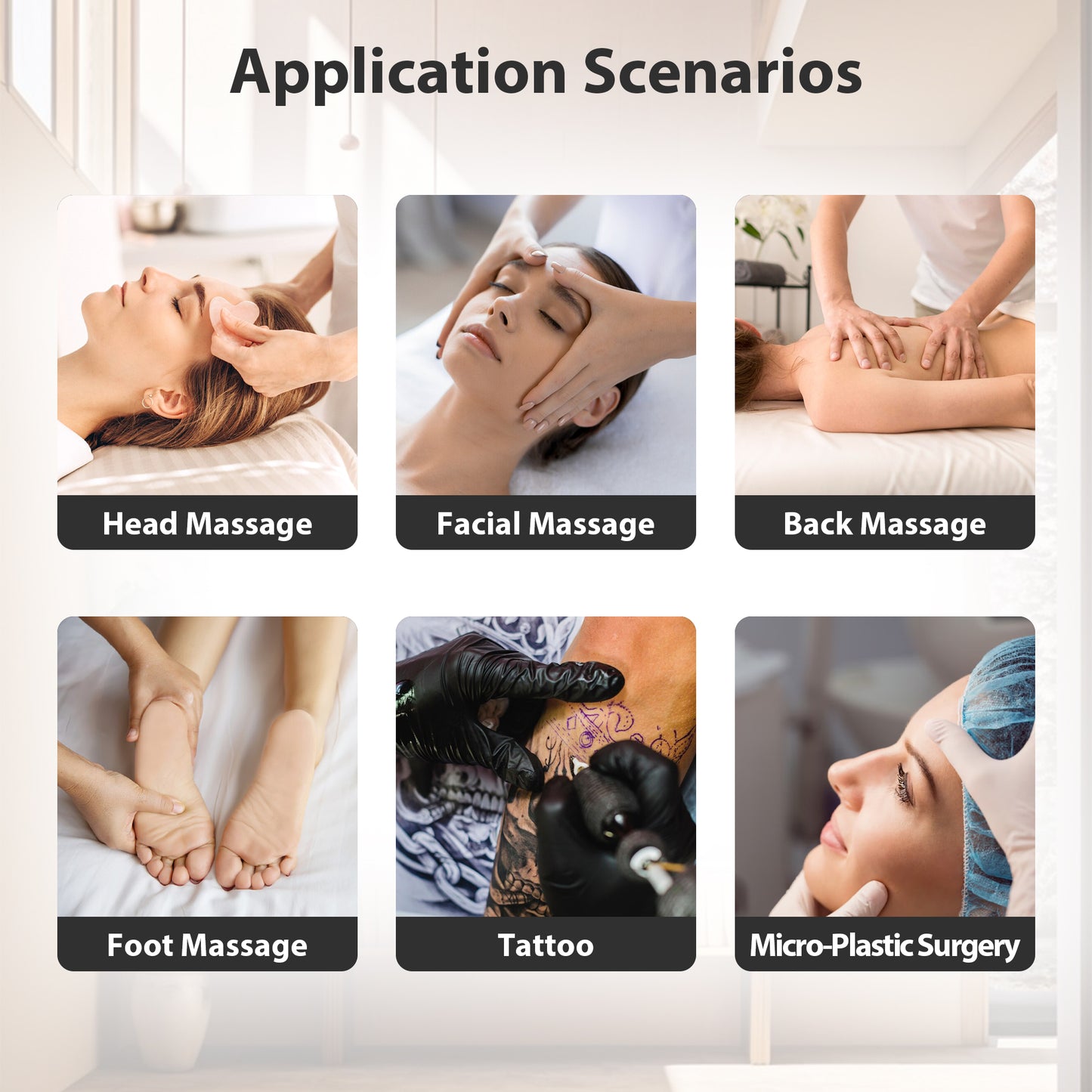 Professioanl Massage Table , Backrest Adjustable, Removable Headrest, Bottom Shelf Storage , Memory Foam Layer Salon Bed