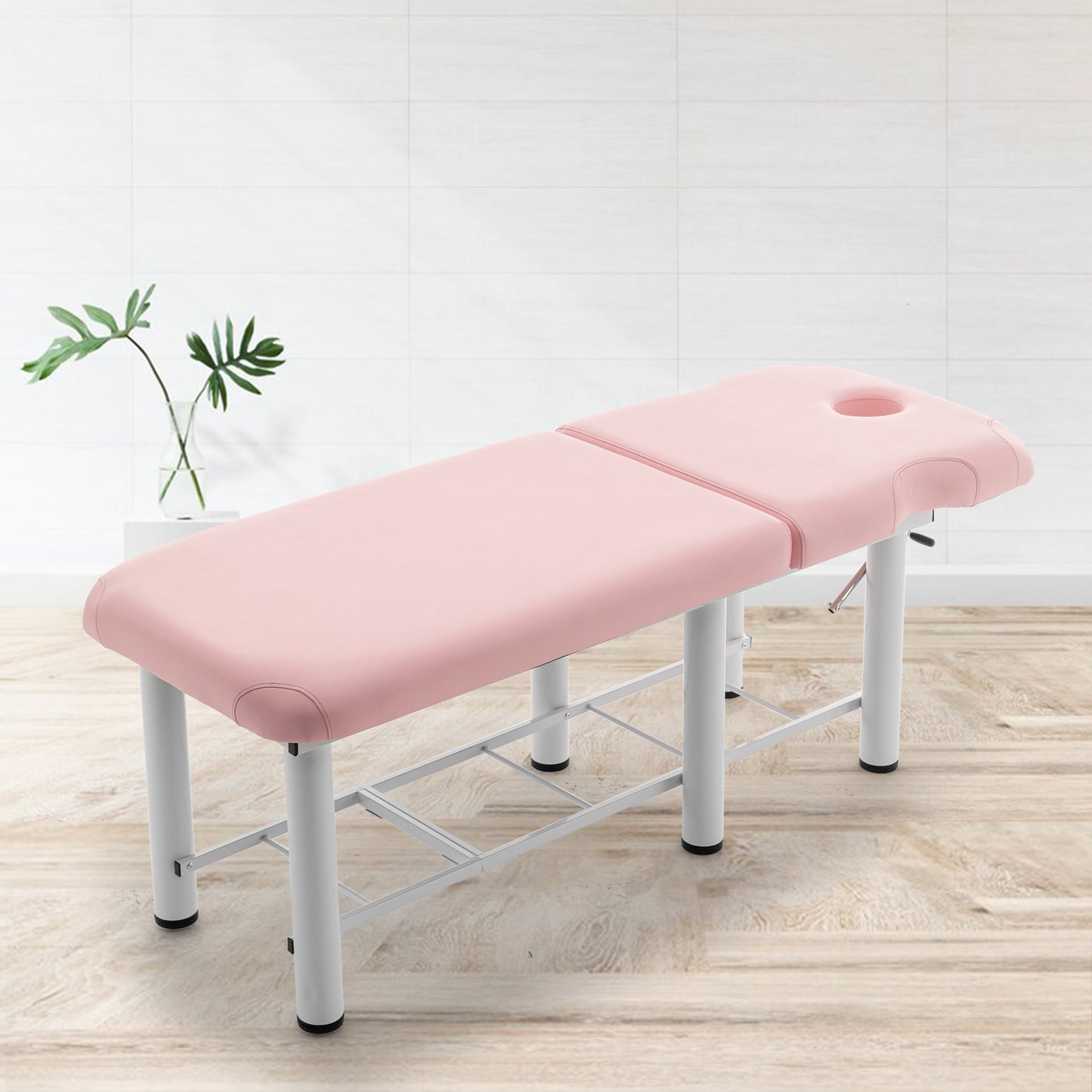 Professioanl Massage Table , Backrest Adjustable, Removable Headrest, Bottom Shelf Storage , Memory Foam Layer Salon Bed