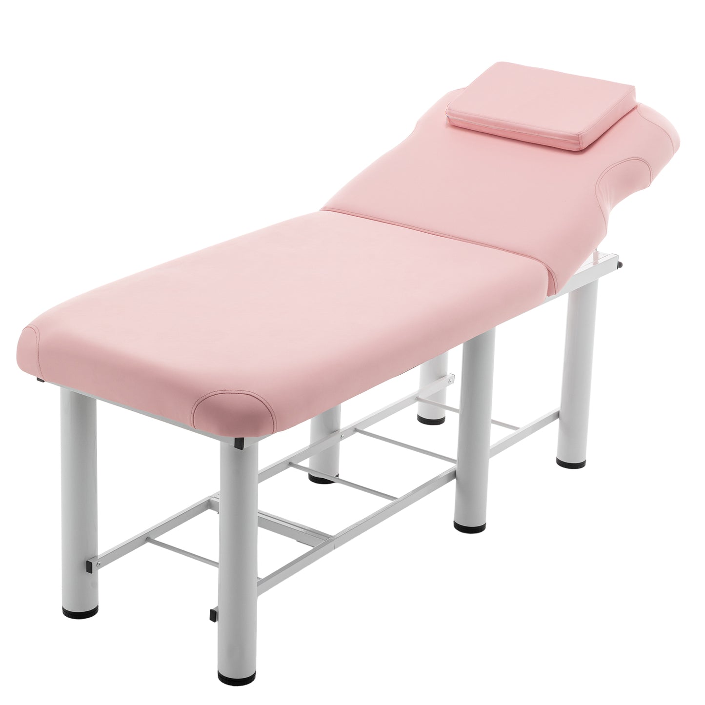 Professioanl Massage Table , Backrest Adjustable, Removable Headrest, Bottom Shelf Storage , Memory Foam Layer Salon Bed