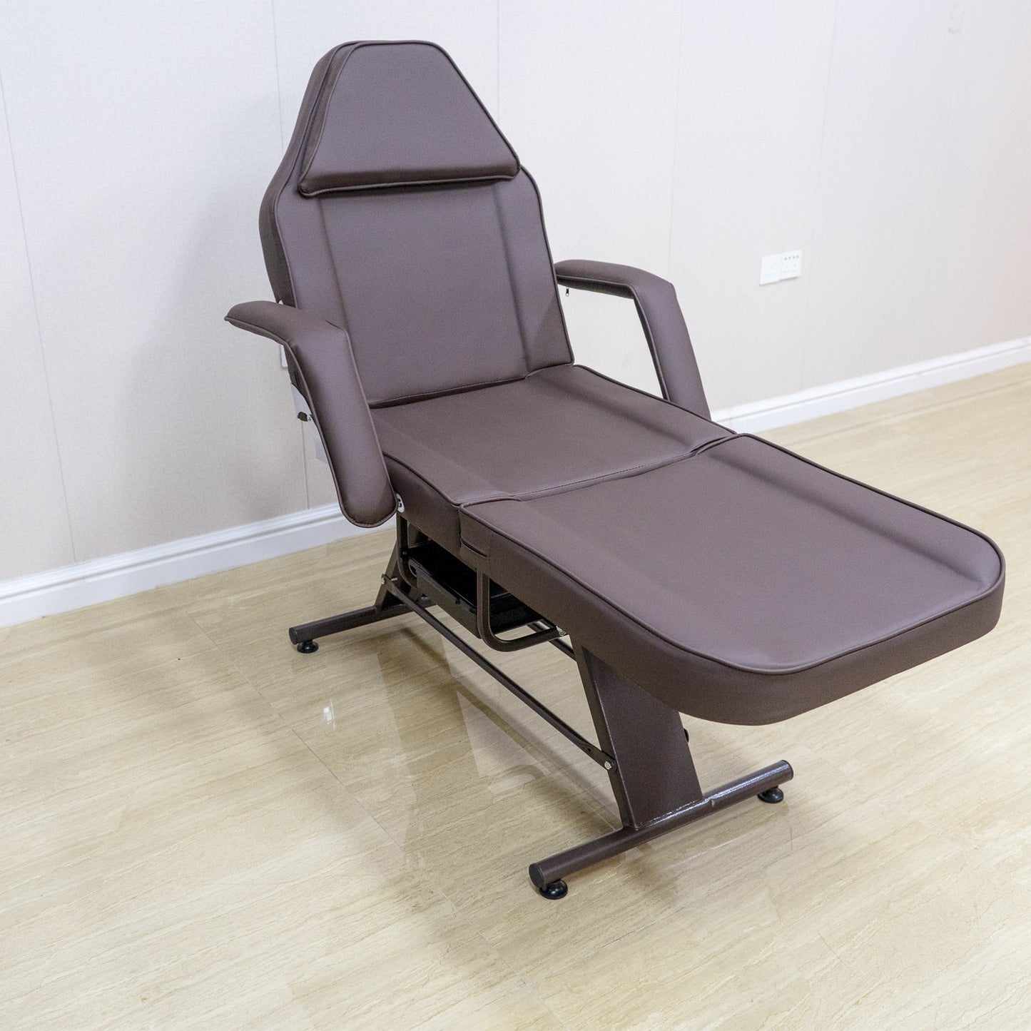 Tattoo Chair for Client, Facial Beds for Esthetician Adjustable 3-Section Lash Tattoo Bed, 72 Inches Facial Spa Chair Professional Tattoo Chair for Artist Beauty Massage Salon